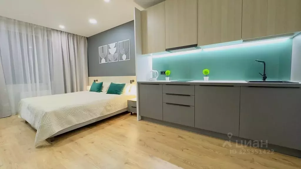 Студия Санкт-Петербург Киевская ул., 5к6 (30.0 м) - Фото 1