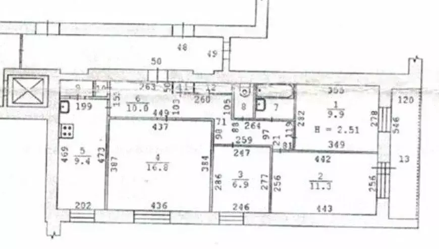 4-к кв. Свердловская область, Екатеринбург ул. Щербакова, 139 (70.5 м) - Фото 1