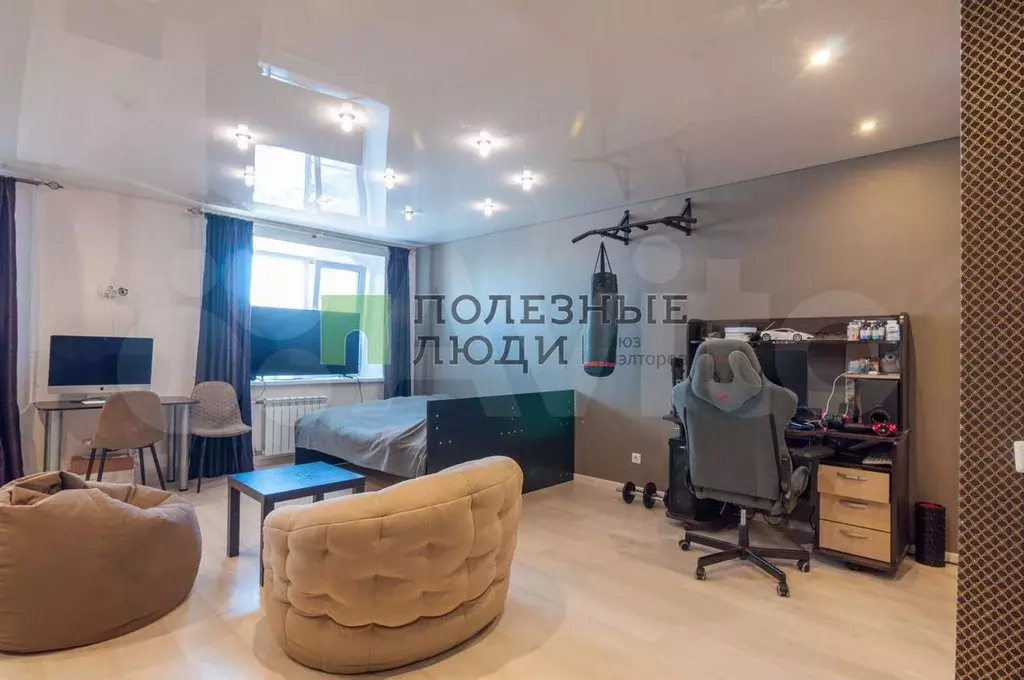 1-к. квартира, 36 м, 7/9 эт. - Фото 1