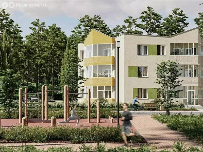 2-комнатная квартира: Заречный, Счастливая улица, 4 (65.5 м) - Фото 2