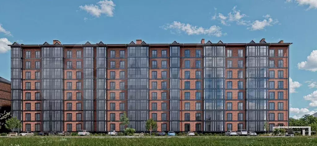 1-к. квартира, 34 м, 3/8 эт. - Фото 1