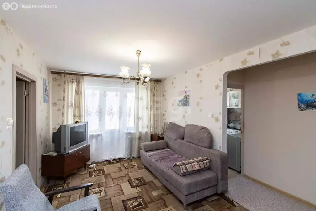 2-комнатная квартира: Тюмень, улица Пермякова, 12 (44.6 м) - Фото 2