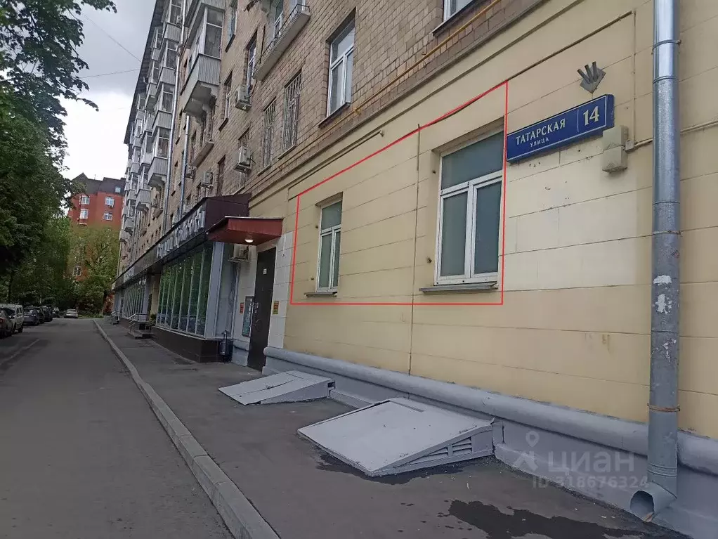 Помещение свободного назначения в Москва Татарская ул., 14 (111 м) - Фото 1