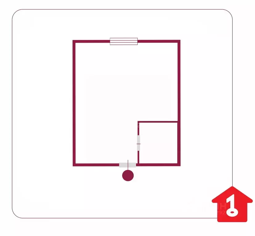 Комната Омская область, Омск Городок Нефтяников мкр, ул. 19-го ... - Фото 2