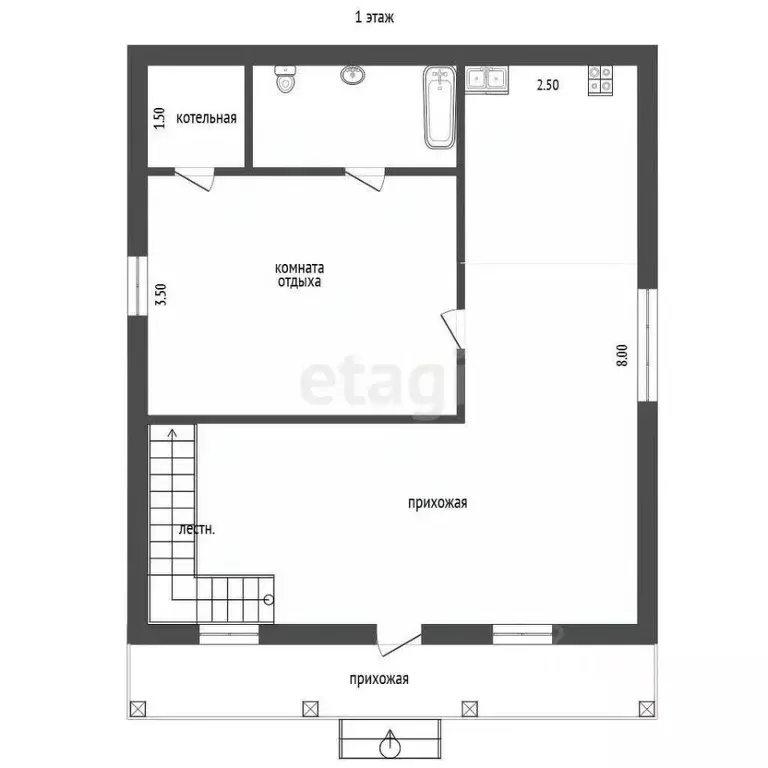 Дом в Тюменская область, Нижнетавдинский муниципальный округ, Геолог-2 ... - Фото 2