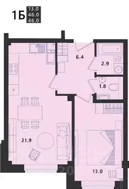 1-к кв. Псковская область, Псковский район, Завеличенская волость, д. ... - Фото 0