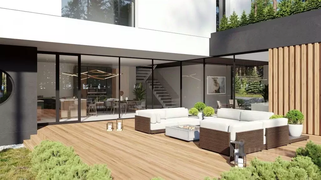 Дом в Ленинградская область, Выборгский район, Первомайское с/пос, ... - Фото 2