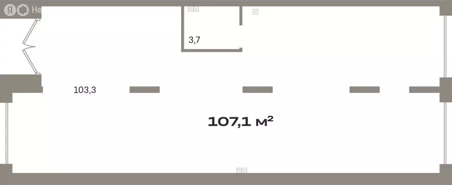 Помещение свободного назначения (107.1 м) - Фото 2