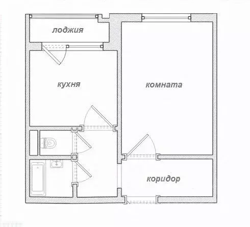 1-к кв. Москва Окская ул., 5К1 (42.0 м) - Фото 2