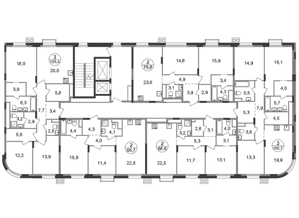 2-к кв. Московская область, Одинцовский городской округ, Заречье пгт ... - Фото 2
