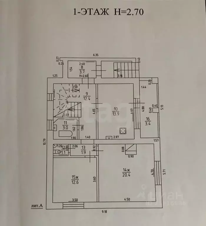 Дом в Калининградская область, Советск ул. Чапаева, 3В (200 м) - Фото 2
