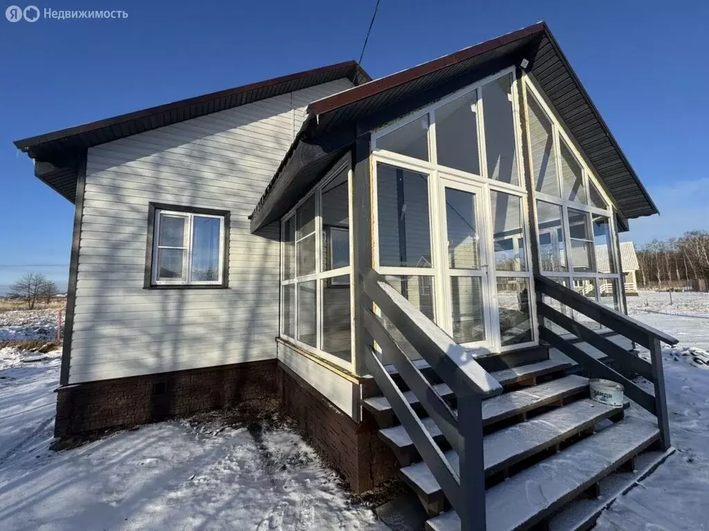 Дом в Заокский район, сельское поселение Демидовское, село Домнино, ... - Фото 2