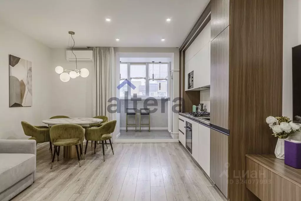 3-к кв. Татарстан, Казань Чистопольская ул., 70 (94.2 м) - Фото 2