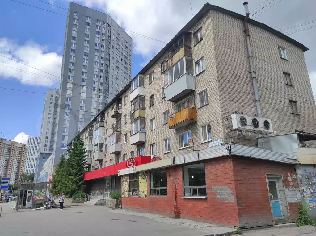 1-к. квартира, 30,2 м, 4/5 эт. - Фото 0