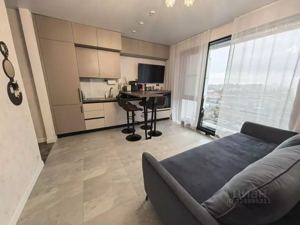 2-к кв. Москва Волгоградский просп., 32/5к3 (36.8 м) - Фото 1