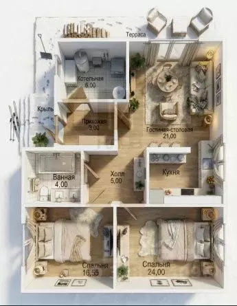 Дом в Свердловская область, Сысертский муниципальный округ, с. Патруши ... - Фото 2