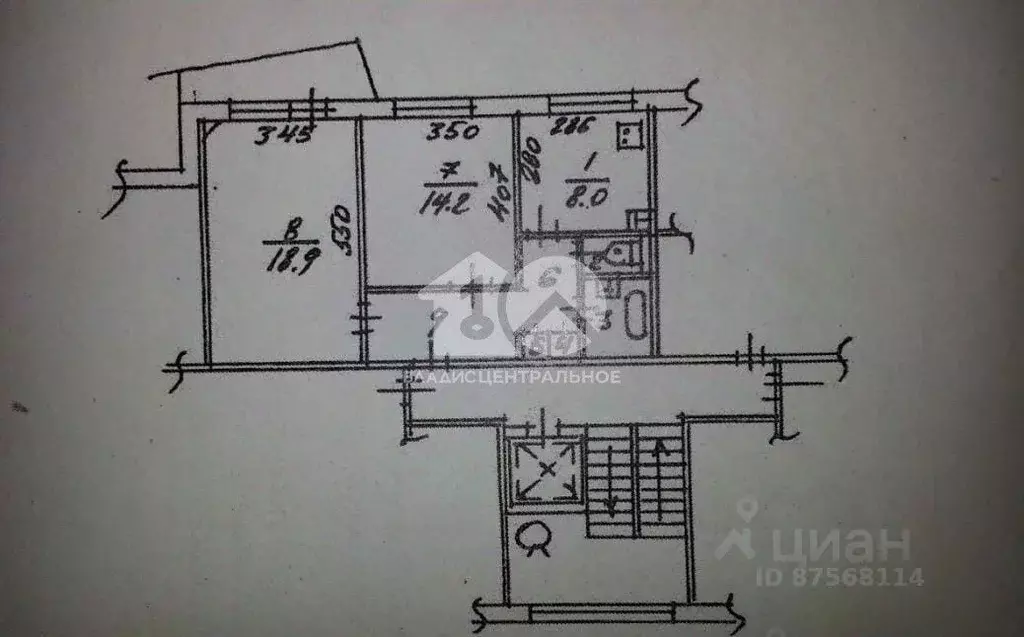 2-к кв. Новосибирская область, Новосибирск Нижняя Ельцовка мкр, ул. ... - Фото 2