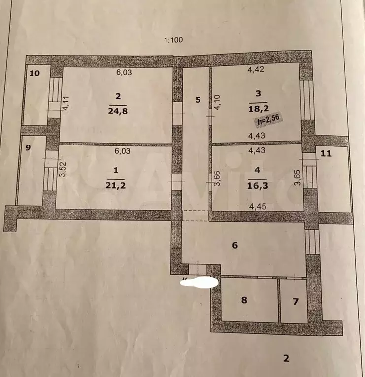 3-к. квартира, 123 м, 17/17 эт. - Фото 0