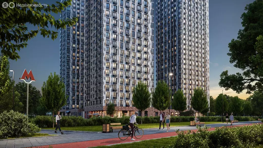 1-комнатная квартира: Москва, Открытое шоссе, 14Д (33.63 м) - Фото 0