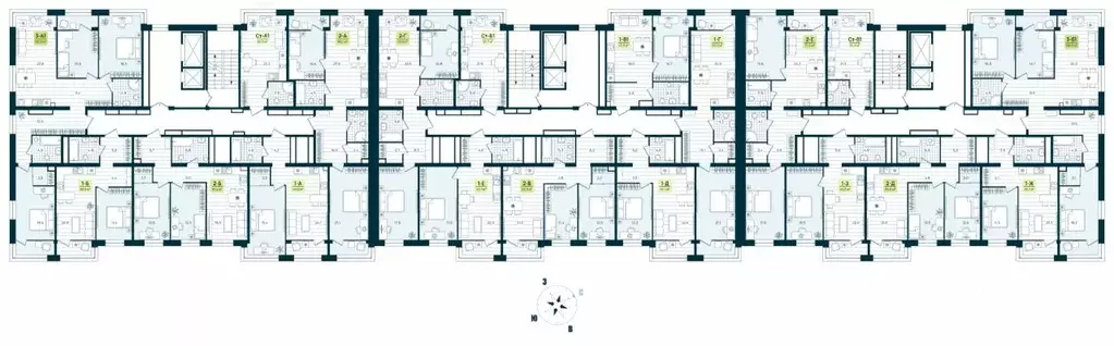 1-к кв. Ханты-Мансийский АО, Нижневартовск К-2 кв-л,  (46.6 м) - Фото 1