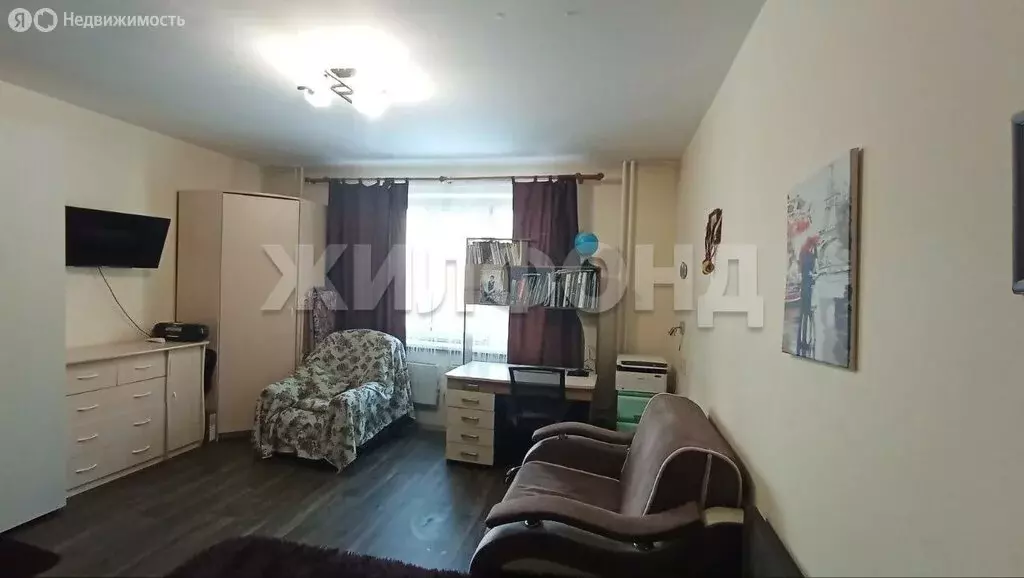 Квартира-студия: Новосибирск, улица Татьяны Снежиной, 43 (32.6 м) - Фото 2