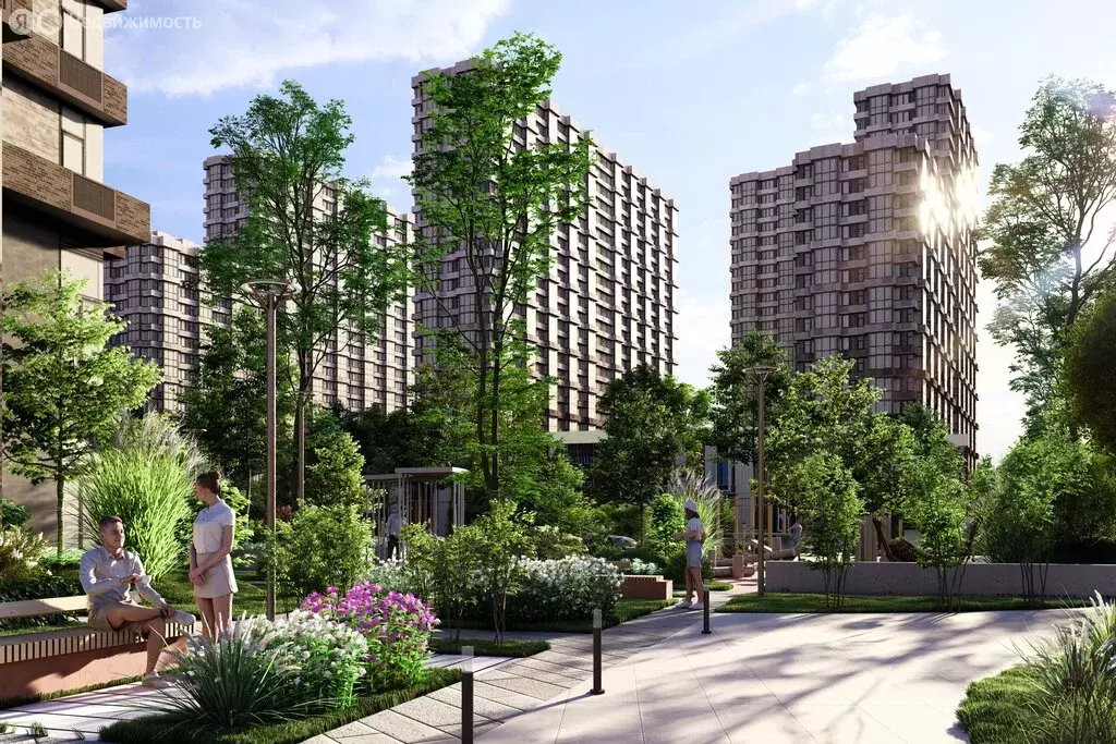 1-комнатная квартира: Ростов-на-Дону, жилой комплекс Ботаника (34.8 м) - Фото 2