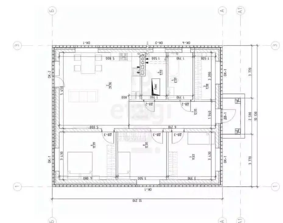 Дом в Татарстан, Казань ул. Лирическая, 22 (100 м) - Фото 2