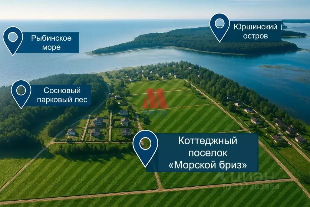 Дом в Ярославская область, Рыбинский муниципальный округ, Судоверфское ... - Фото 0