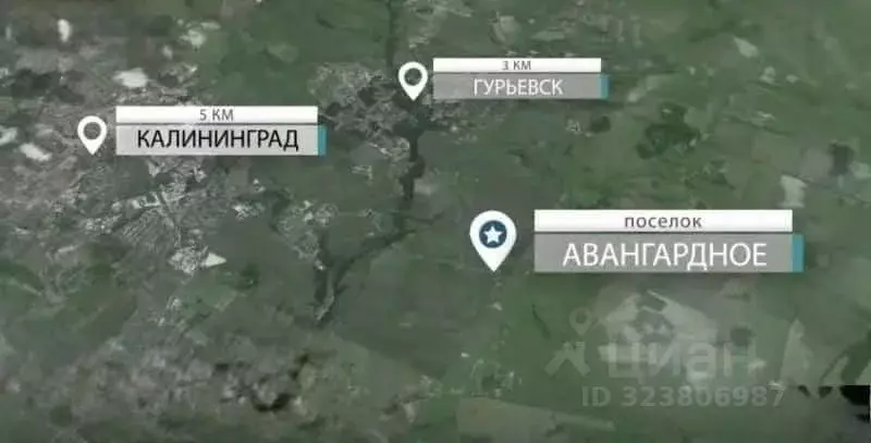 Участок в Калининградская область, Гурьевский муниципальный округ, ... - Фото 2