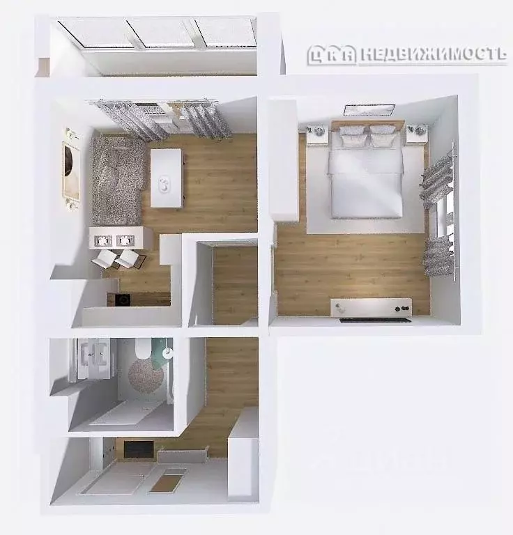 2-к кв. Оренбургская область, Оренбург ул. Березка, 21 (45.9 м) - Фото 0