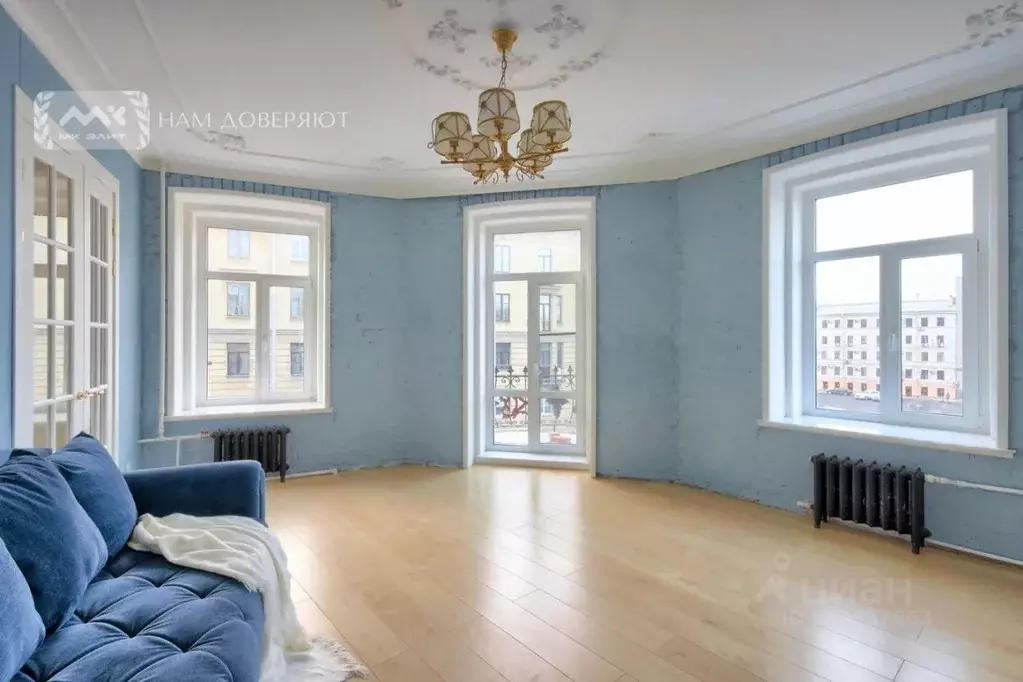 3-к кв. Санкт-Петербург Смольный просп., 3 (83.0 м) - Фото 2