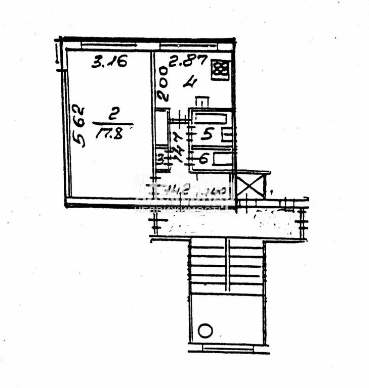 1-комнатная квартира: Санкт-Петербург, улица Руднева, 5к1 (32.6 м) - Фото 2