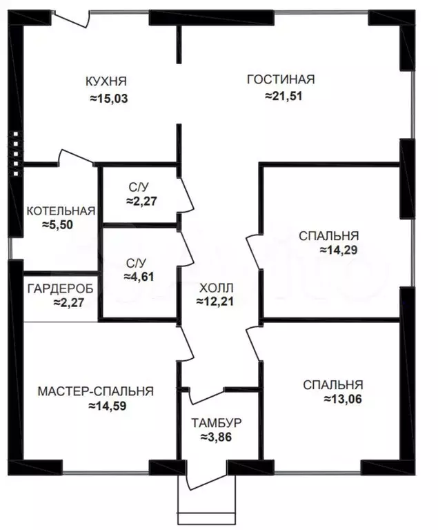 Дом 109 м на участке 5 сот. - Фото 0