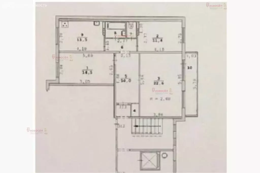 3-комнатная квартира: Екатеринбург, улица Академика Шварца, 6к2 (78 м) - Фото 0