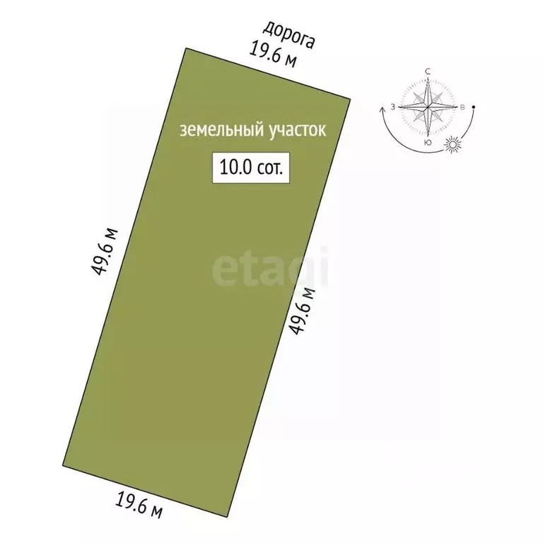 Участок в Саха (Якутия), Якутск городской округ, с. Тулагино  (10.0 ... - Фото 2