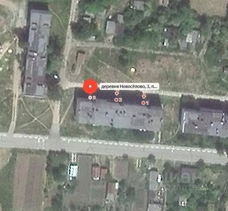 1-к кв. Орловская область, Орловский район, д. Новоселово 3 (32.4 м) - Фото 0