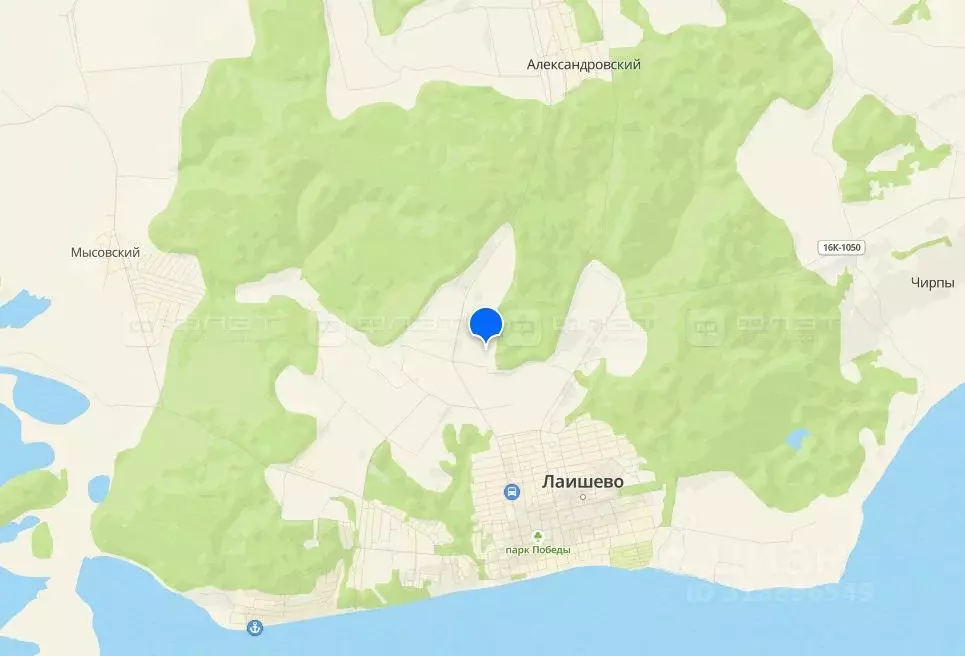 Участок в Татарстан, Лаишево ул. Есенина (9.6 сот.) - Фото 1