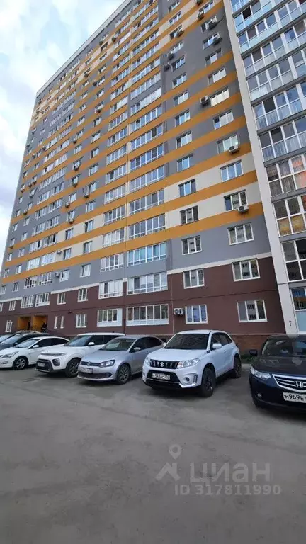 1-к кв. Башкортостан, Уфа Инорс мкр, ул. Новоселов, 10 (36.4 м) - Фото 0