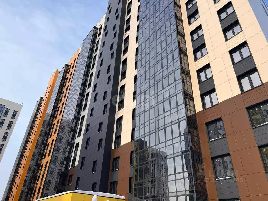 1-к кв. Татарстан, Казань ул. Натана Рахлина, 15к1 (30.9 м) - Фото 1