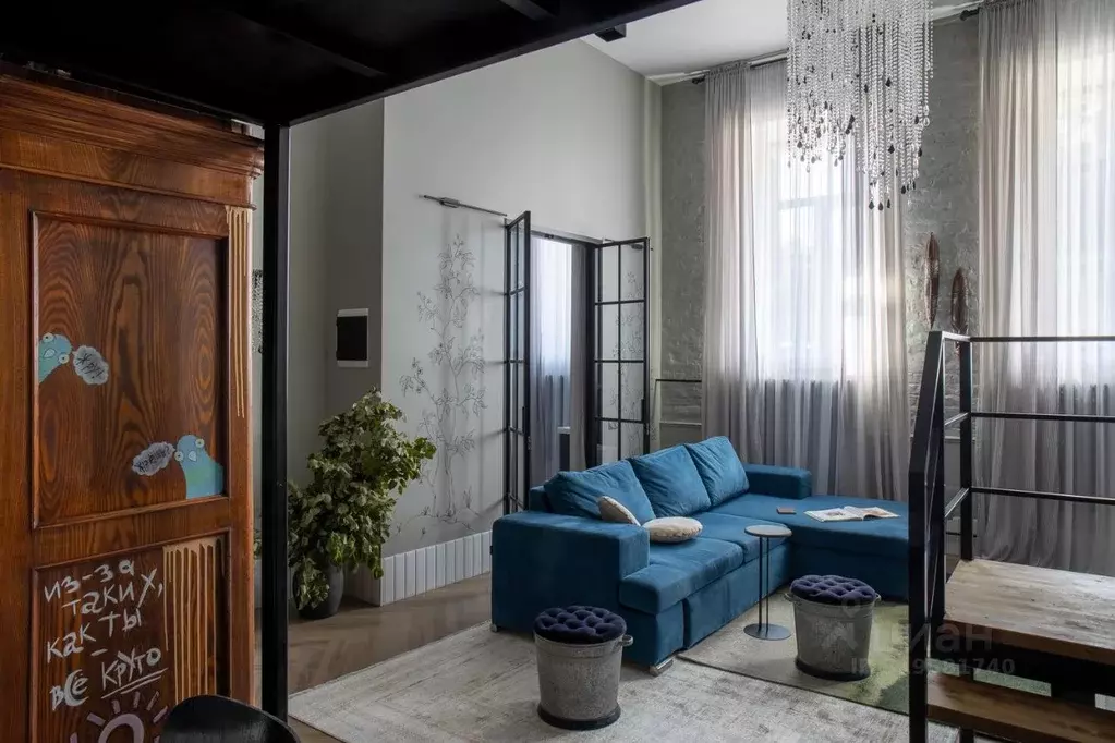 Студия Санкт-Петербург ул. Писарева, 14 (35.0 м) - Фото 0