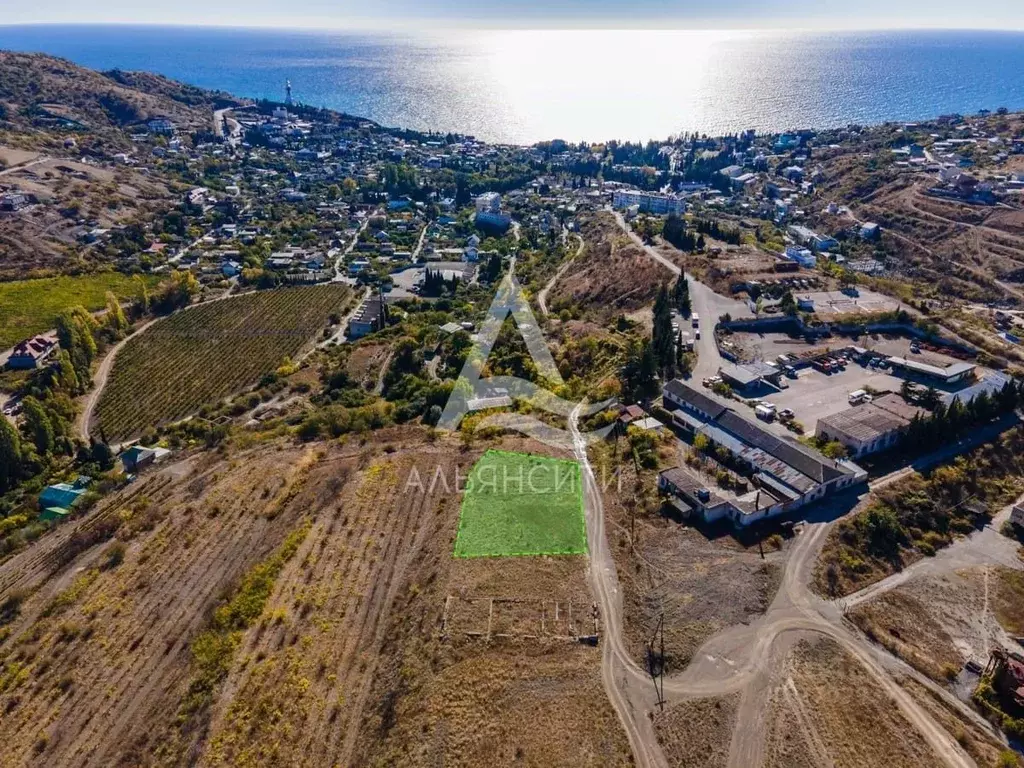 Участок в Крым, Алушта муниципальный округ, с. Малореченское ул. ... - Фото 1