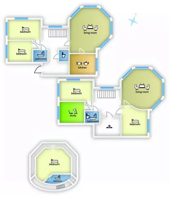 6-к кв. Москва Таганская ул., 36К2 (320.0 м) - Фото 1
