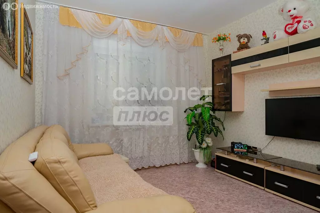 2-комнатная квартира: посёлок Саргазы, улица Мира, 11 (45 м) - Фото 1