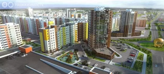 1-комнатная квартира: Симферополь, улица Козлова, 3 (40.73 м) - Фото 1