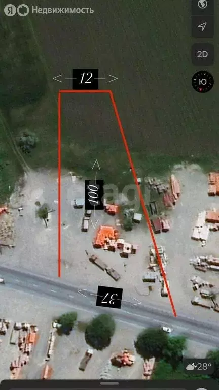 Участок в Назрань, улица А-Г.Д. Тангиева (29 м) - Фото 1