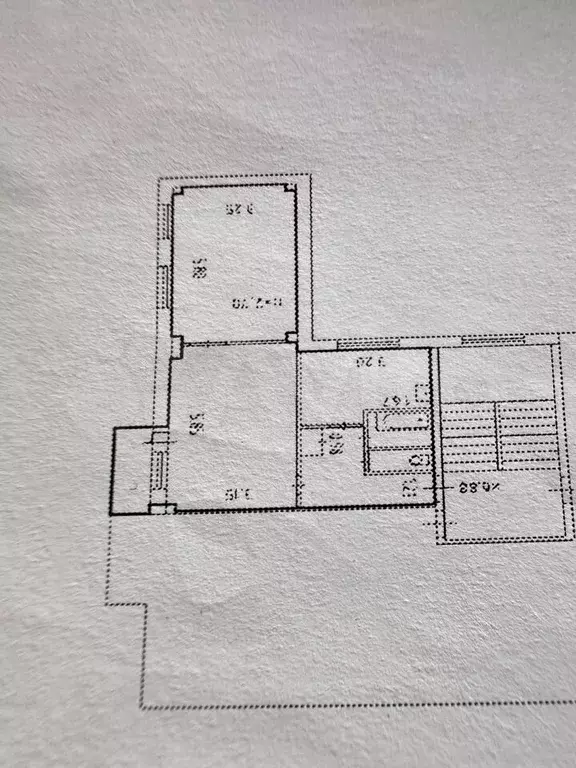 2-к. квартира, 54 м, 5/5 эт. - Фото 0