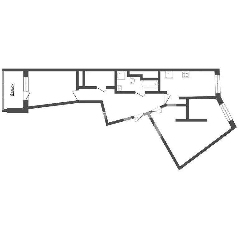 2-комнатная квартира: Тюмень, улица Федюнинского, 7к1 (86.6 м) - Фото 0