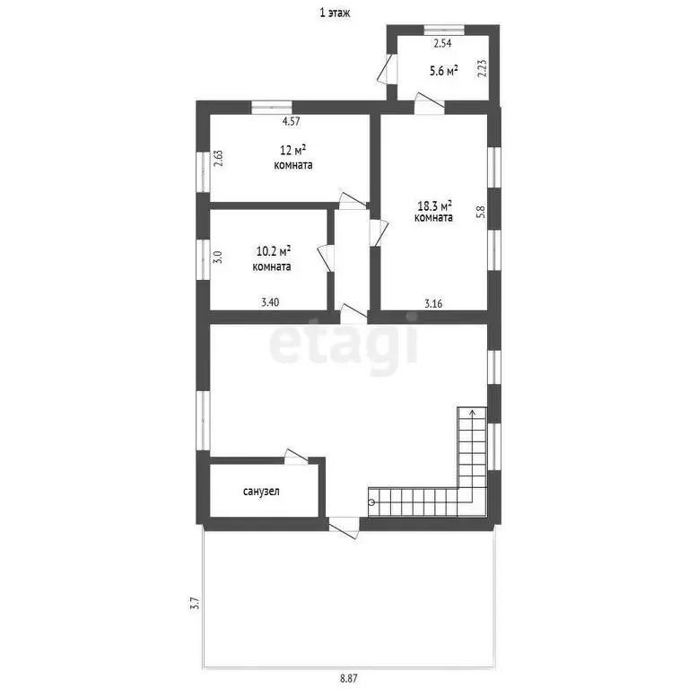 Дом в Ялуторовск, Хохловская улица (171 м) - Фото 2