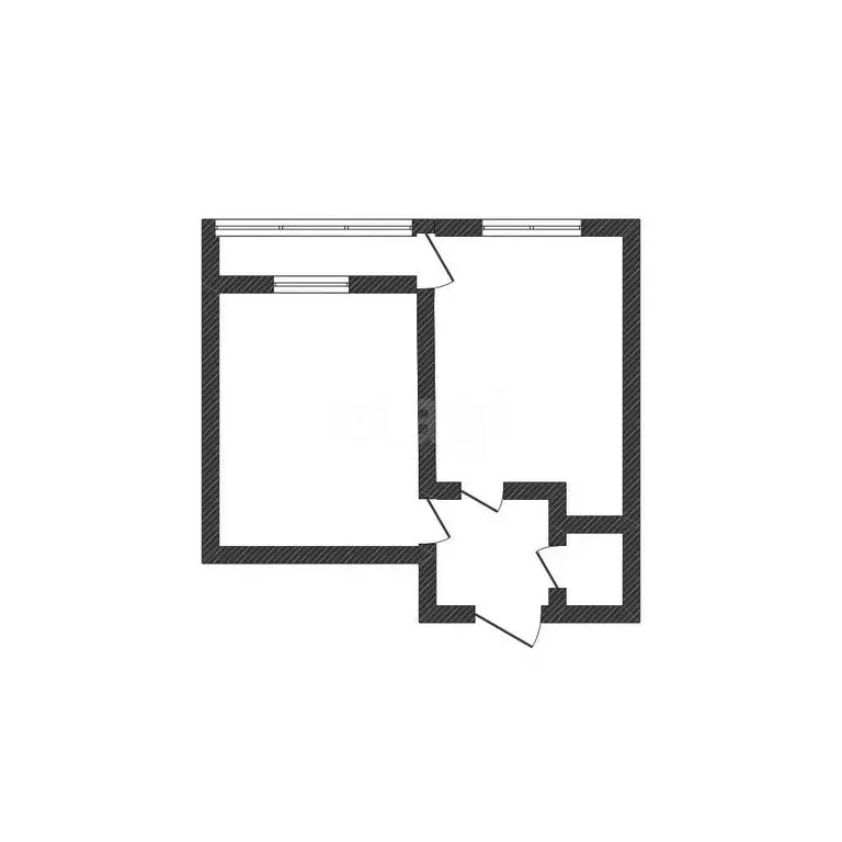 1-комнатная квартира: посёлок Берёзовый, 7/37к1 (30.3 м) - Фото 1
