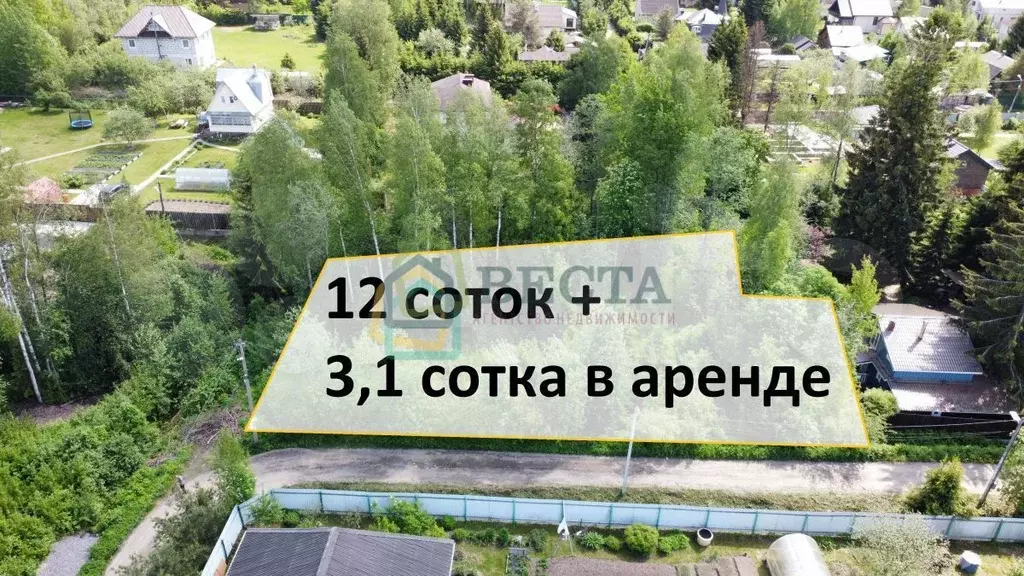 Участок 12 сот. (СНТ, ДНП) - Фото 0